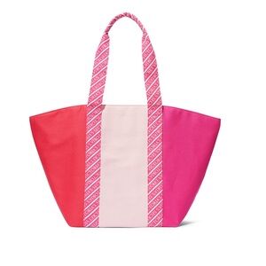 Victoria’s Secret Pink Colorblock Beach Tote